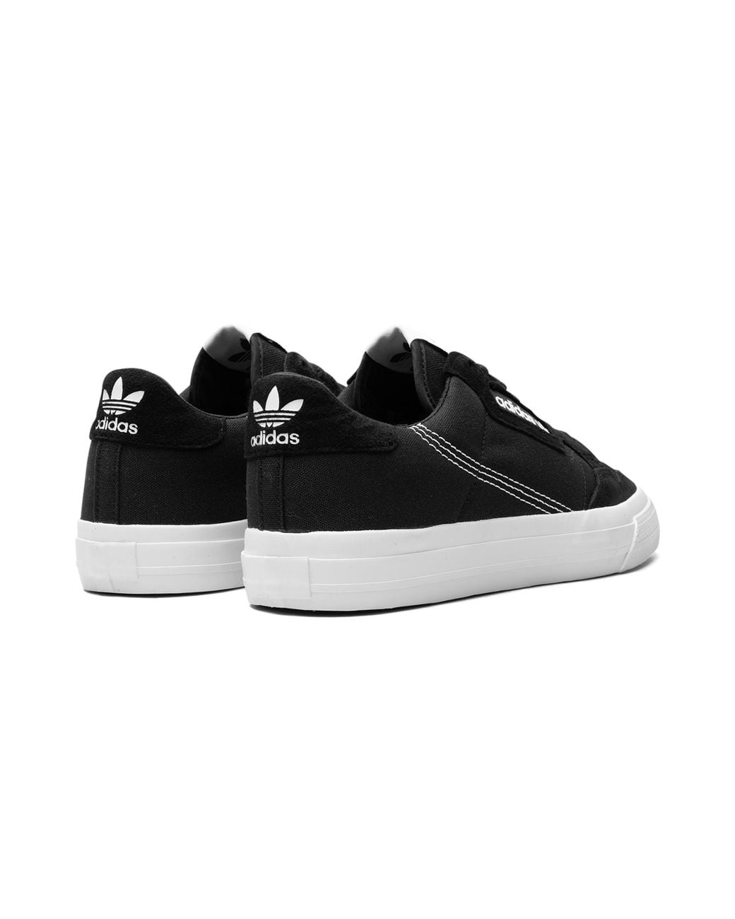 Adidas Black Continental Vulc "Core" Ef3524" for men