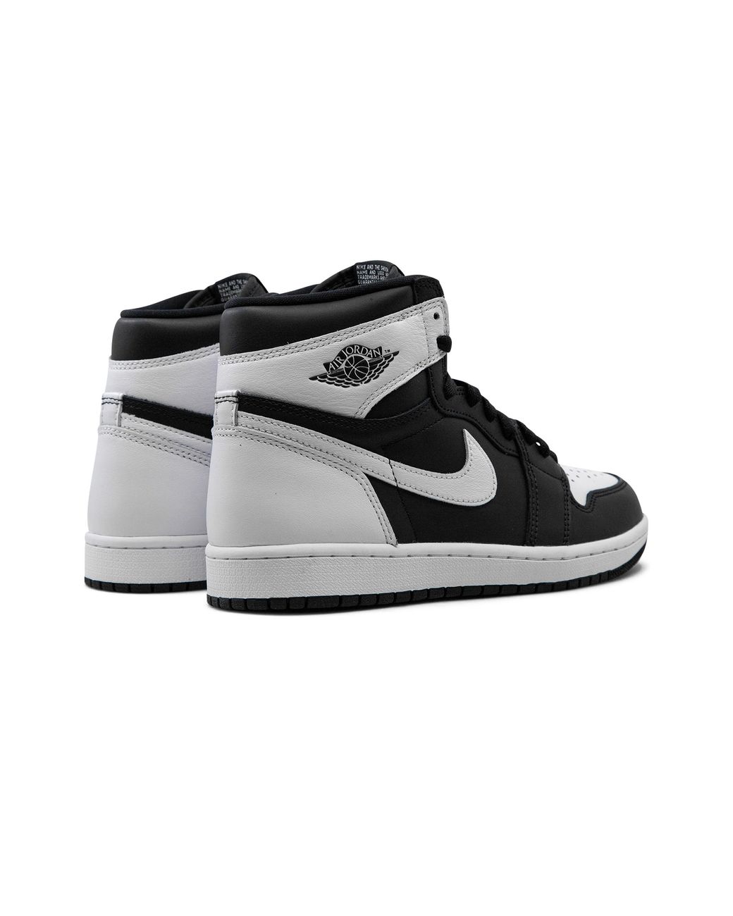Nike Black Air 1 Retro High Og "Reverse Panda" Dz5485 010" for men