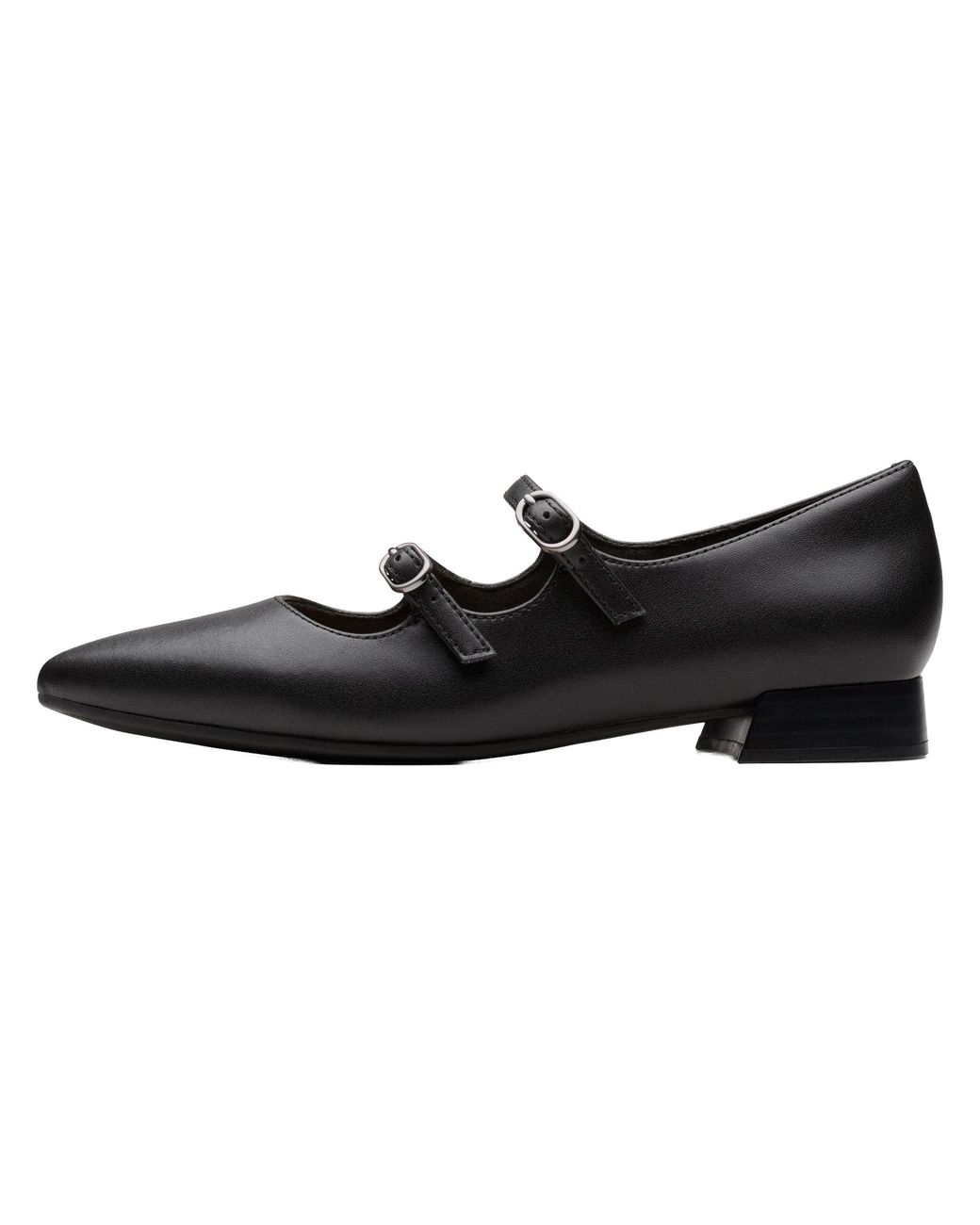 Clarks Black Natalyn Lane Leather" 26181929"
