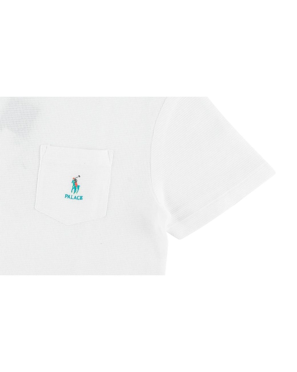 Palace Black Waffle Pocket T-Shirt "Ralph Lauren X 710420692002" for men