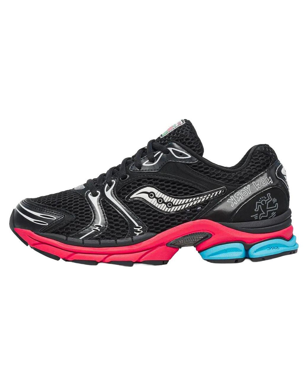 Saucony Black Progrid Triumph 4 "Keith Haring Nyc Marathon" S61022 1"