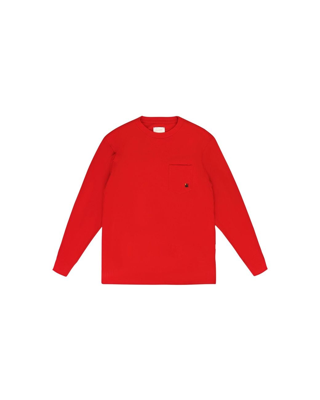 Aimé Leon Dore Red Pocket Logo Long-Sleeve T-Shirt Ss22Ct019 True" for men
