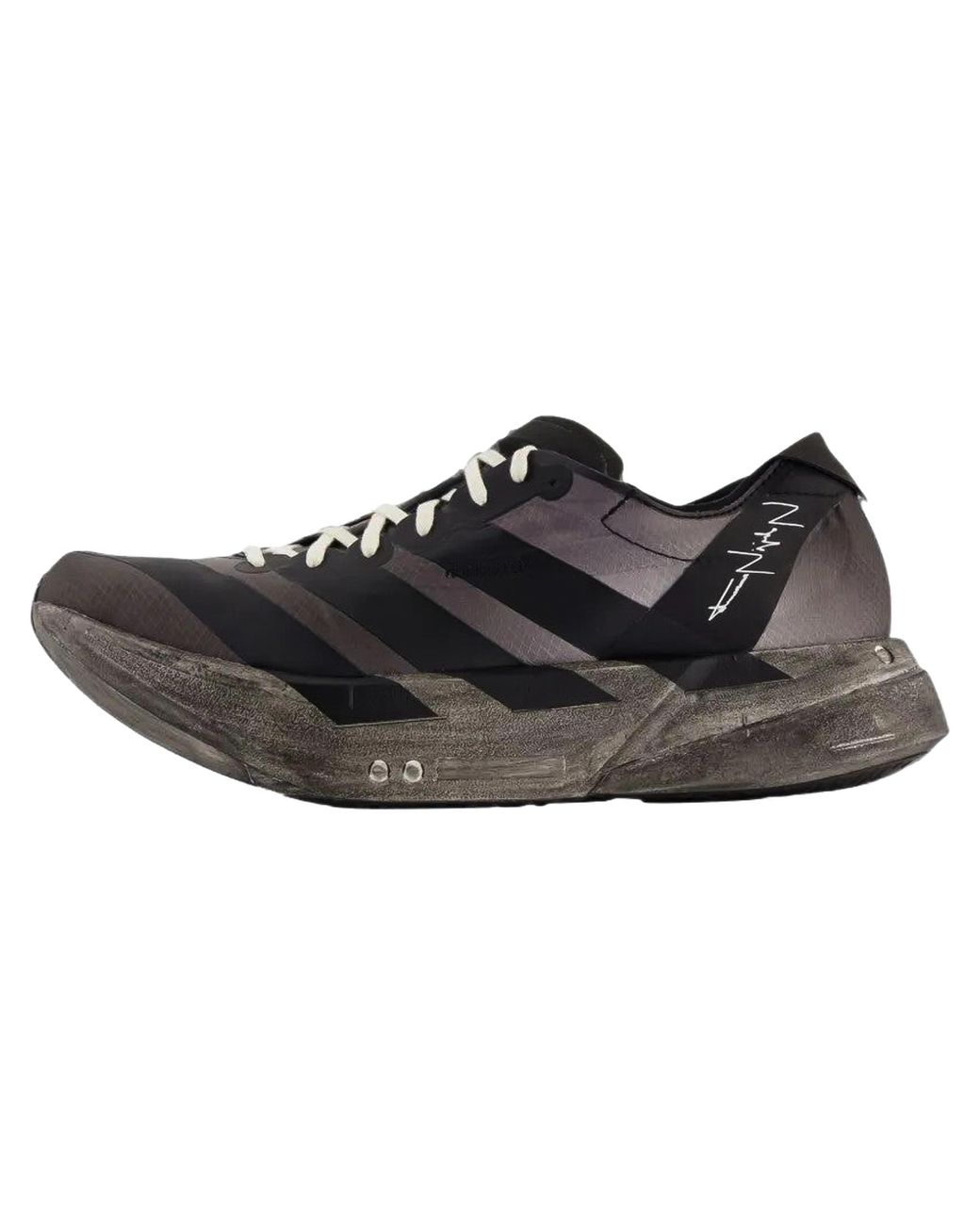 Adidas Black Y-3 Adios Pro 4 "Aged Off" Ki7128" for men