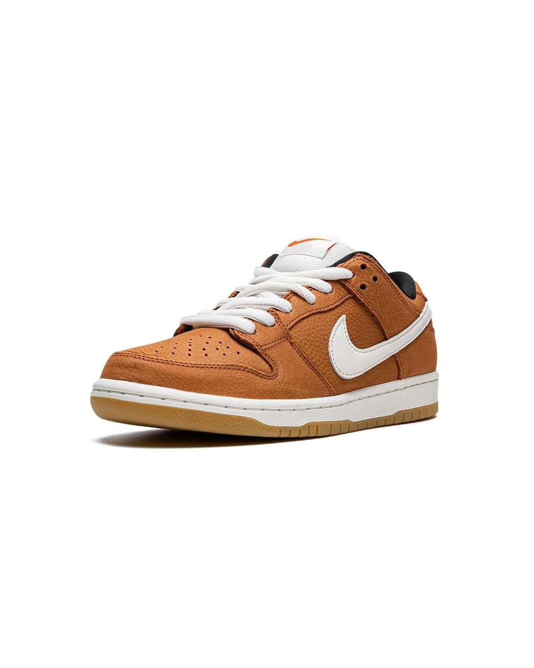 Nike Black Sb Dunk Low Pro Iso "Dark Russet" Dh1319 200" for men