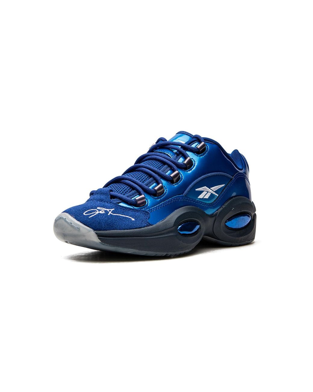 Reebok Blue Question Low "Panini for men