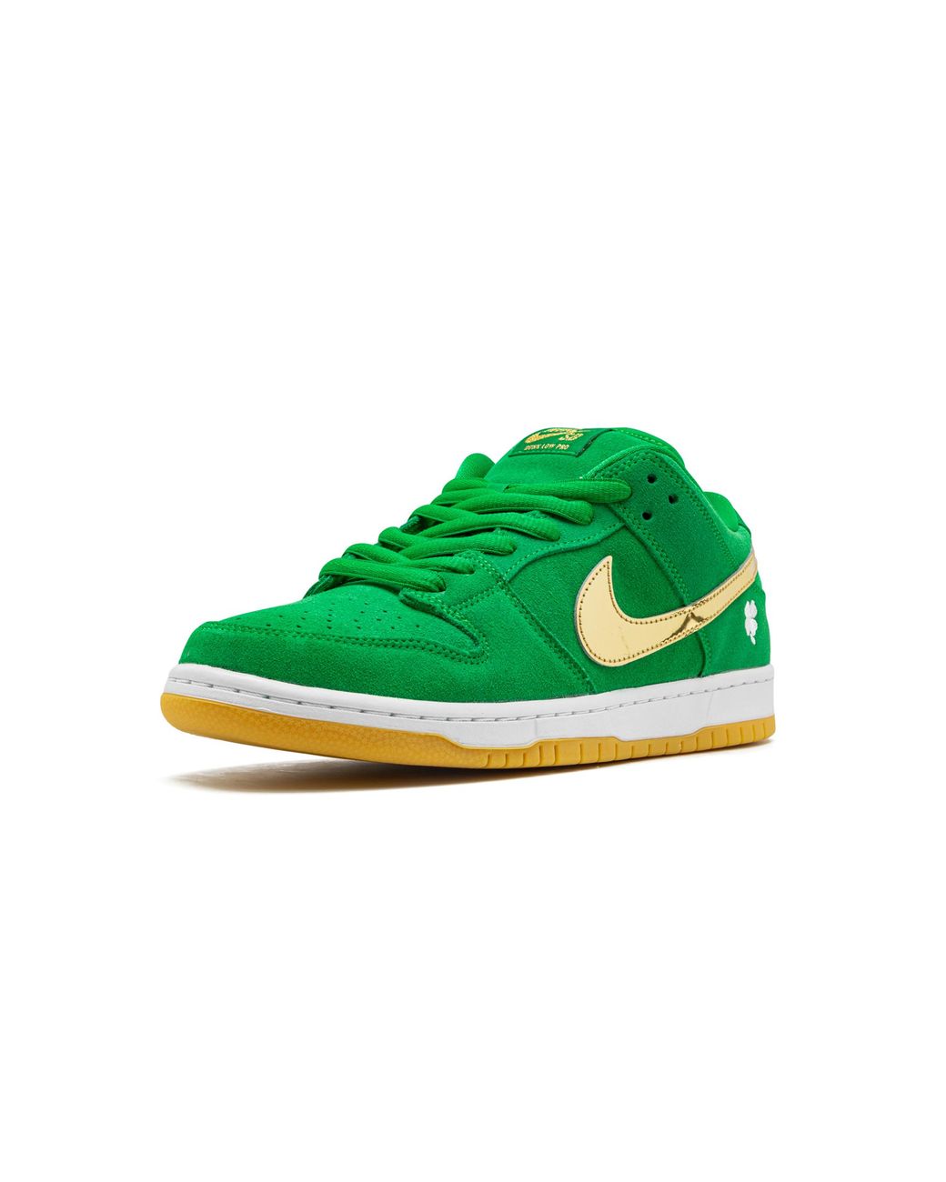Nike Green Sb Dunk Low Pro "St. Patrick's Day" Bq6817 303" for men