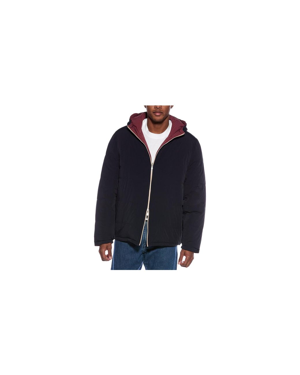 Brunello Cucinelli Black Hooded Zip Jacket Brun2346" for men