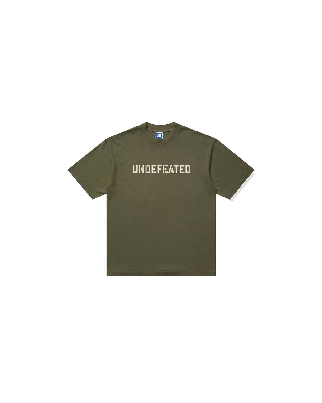 Undefeated Green Stencil S/S T-Shirt 80692"