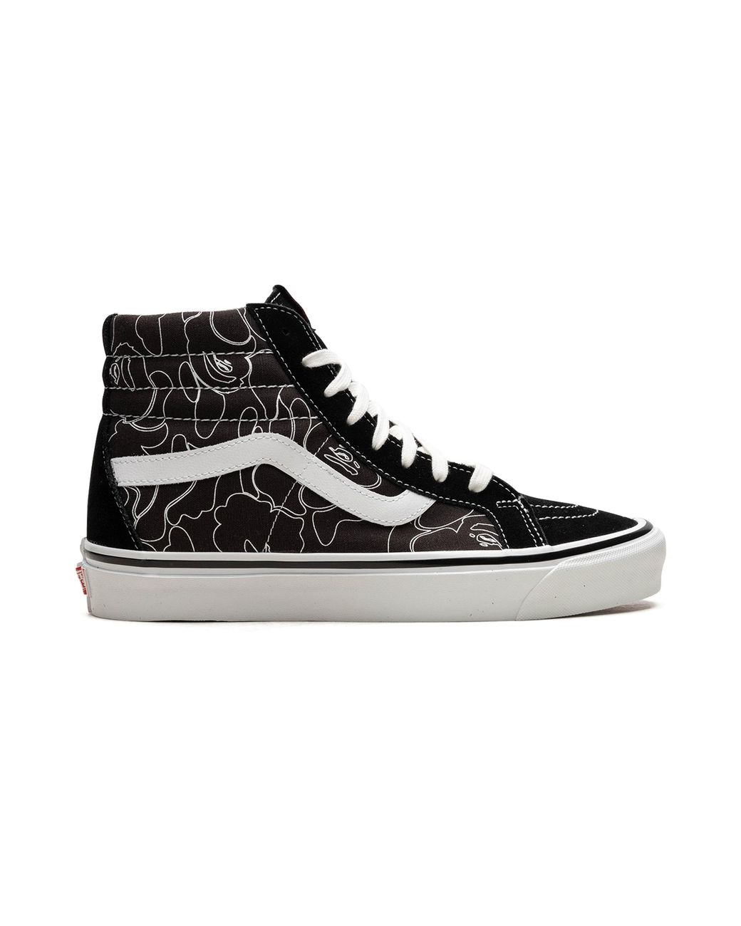 Vans Black Sk8-Hi 38 Dx "Bape" Vn0A38Gf7Bg" for men