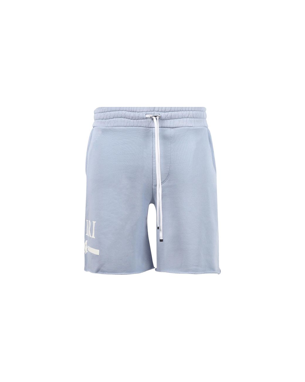Amiri Blue Ma Bar Logo Shorts & Pf22Mjp043 400" for men