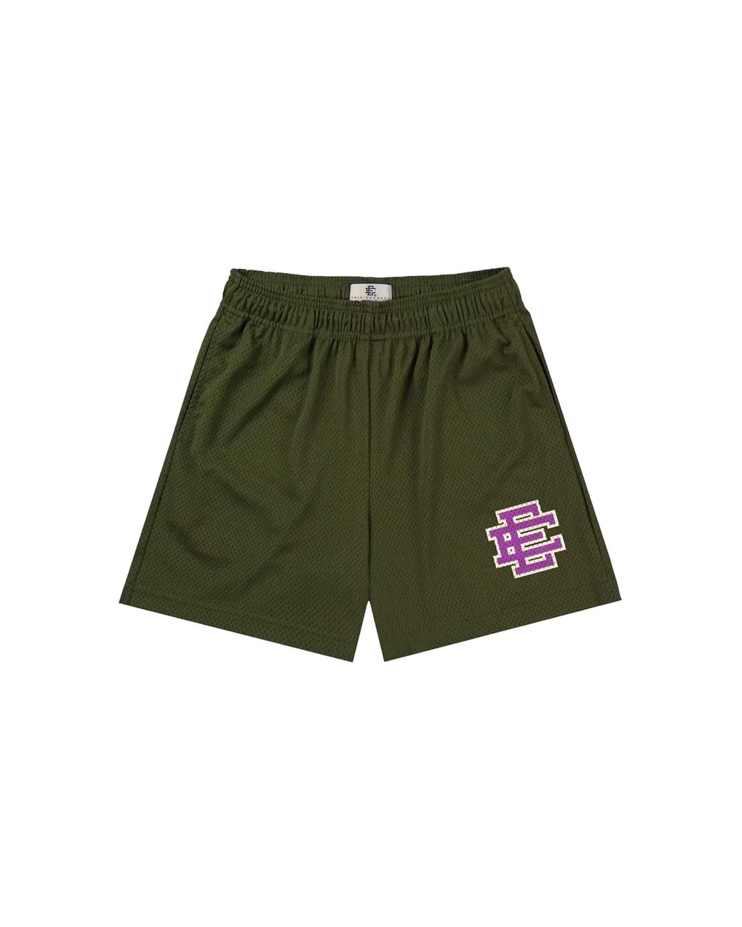 Eric Emanuel Green Ee Basic Shorts "Chive Ee270" for men