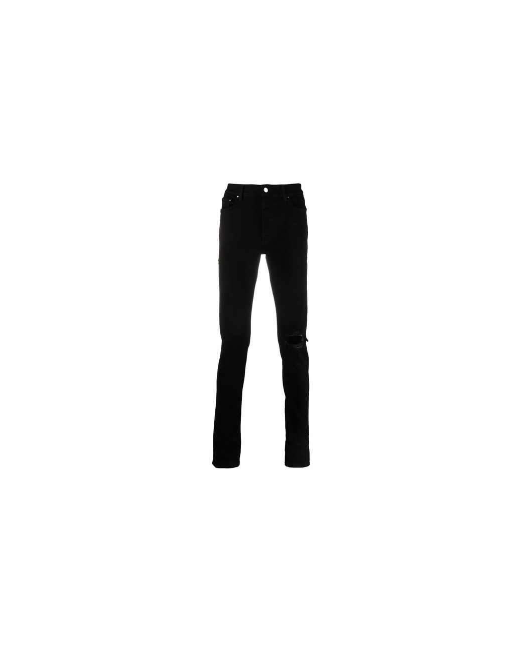 Amiri Black Broken Jeans "Aged" Pxmd004 001" for men