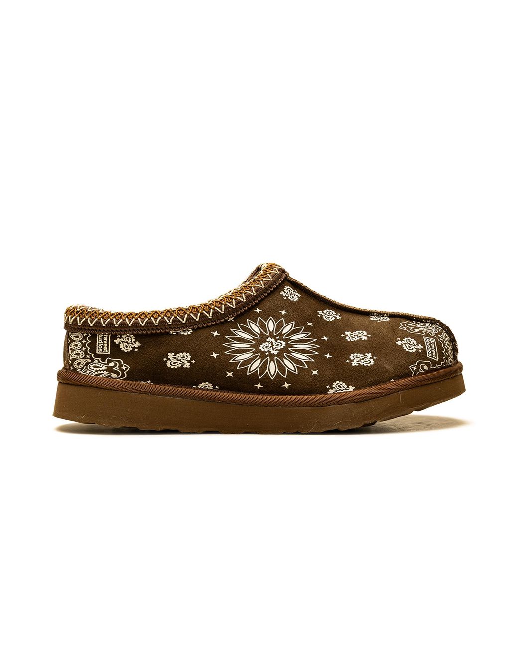 Bravest Studios Brown Paisley Slippers Bs43" for men