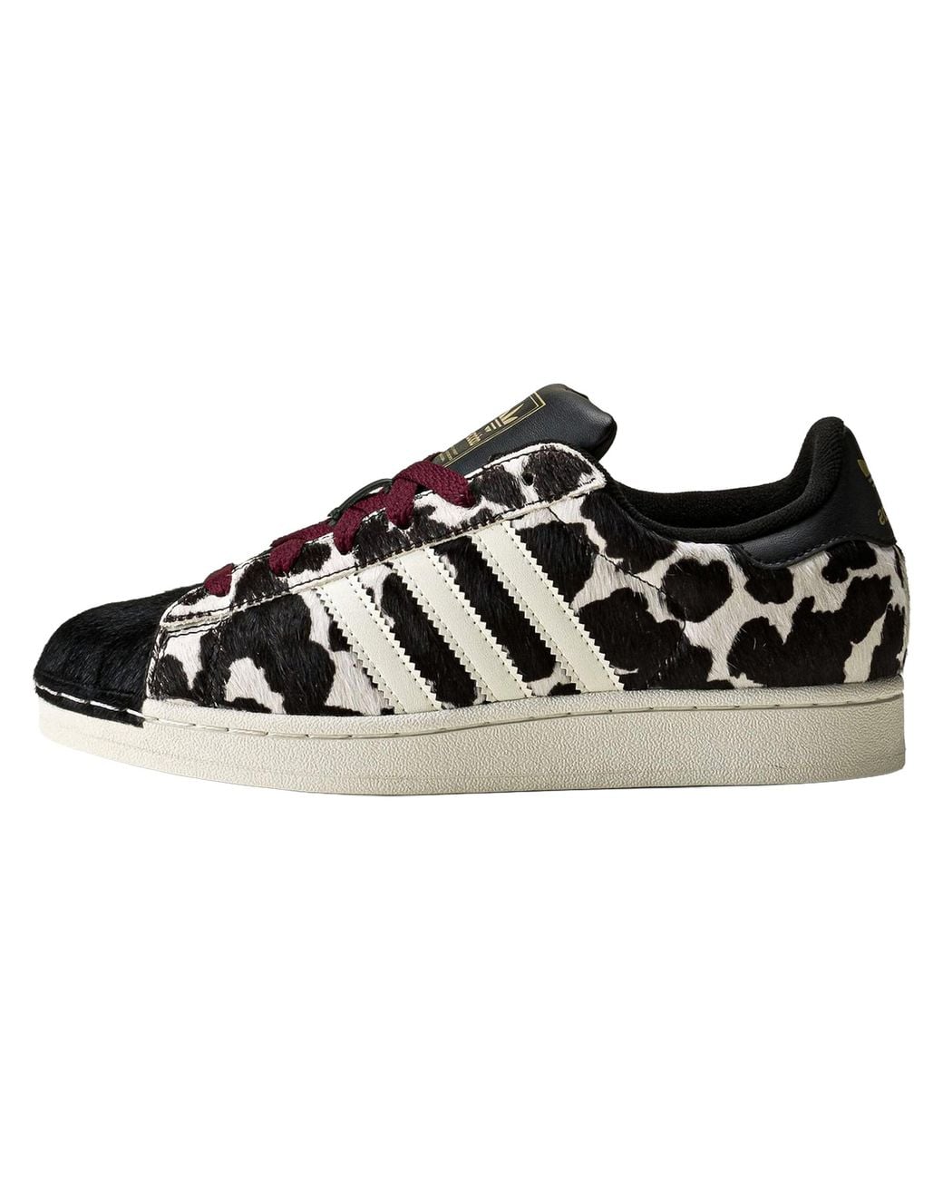 Adidas Black Superstar "Cow Print" Kj4647"