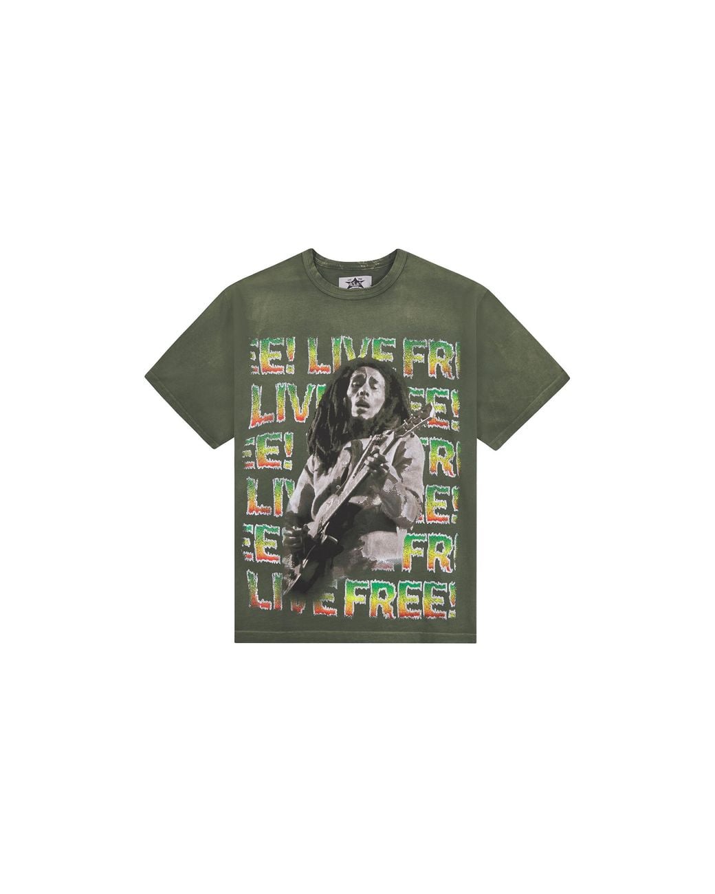 Barriers Green Irie T-Shirt "Vintage" Bar60" for men