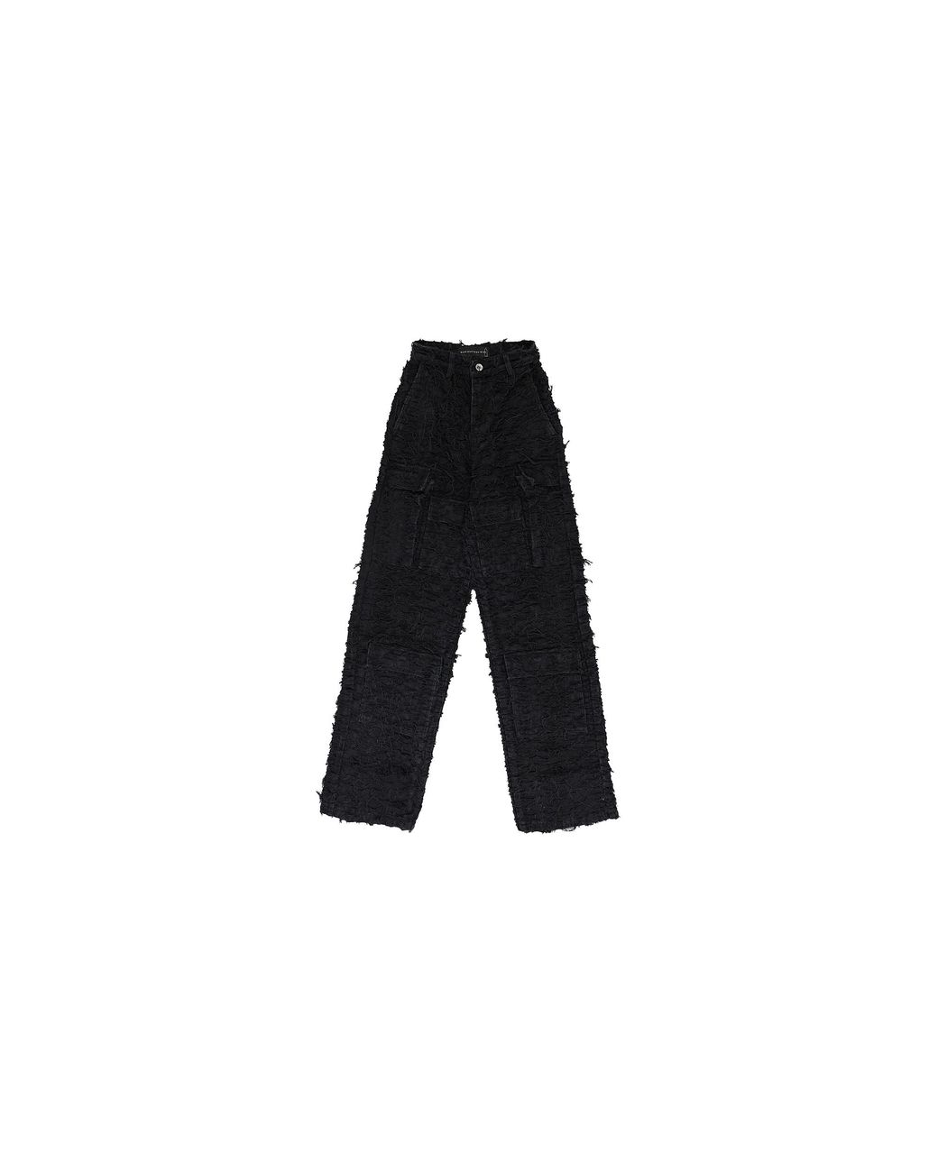 Who Decides War Black Husk Wide Leg Pants 1120740002Ss24" for men