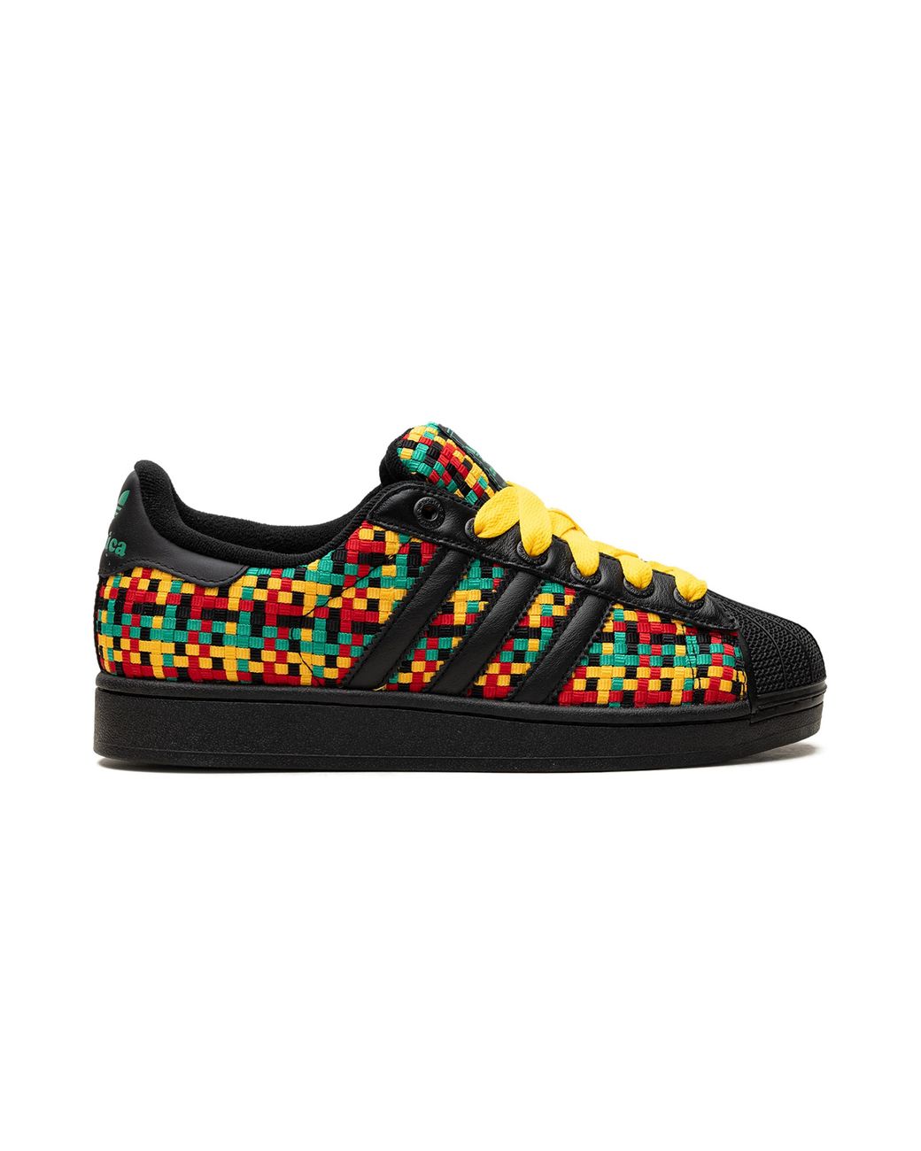 Adidas Black Superstar Ii "Bob Marley" Ih9785" for men