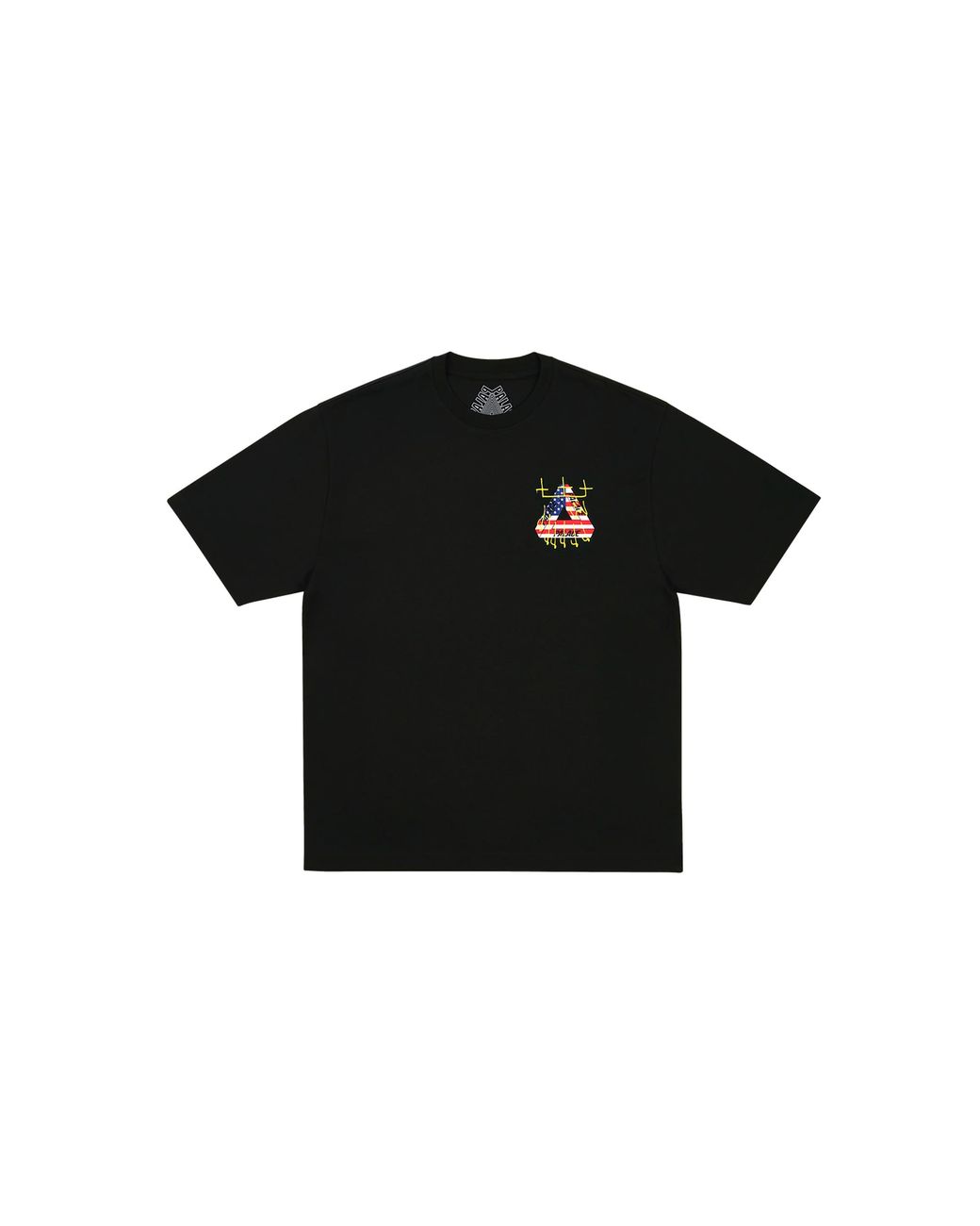 Palace Black King Tri T-Shirt P0124" for men