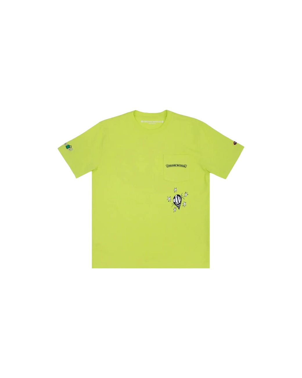 Chrome Hearts Green Matty Boy Link T-Shirt "Lime" Chrm0704" for men