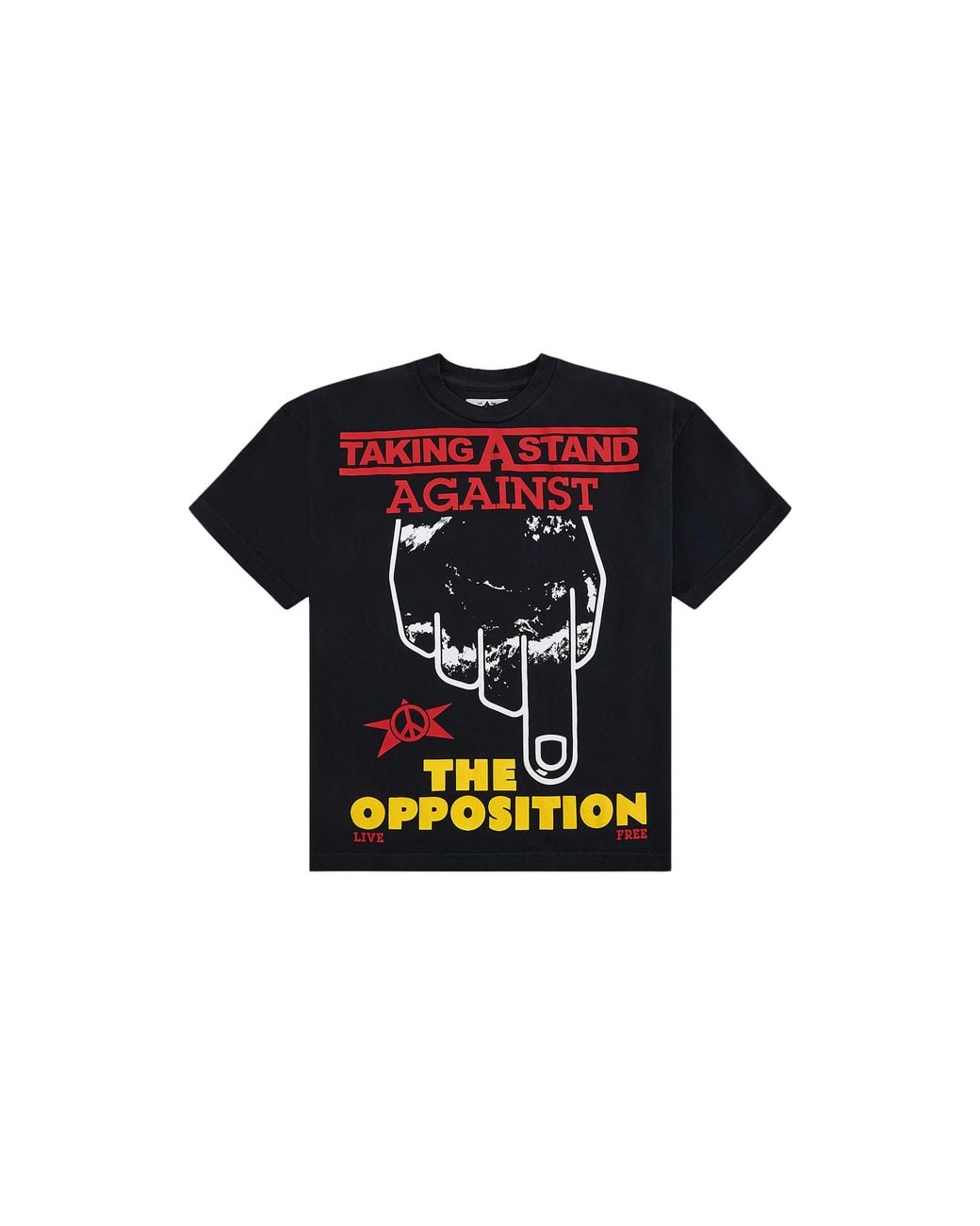 Barriers Black Take A Stand T-Shirt Bar26" for men