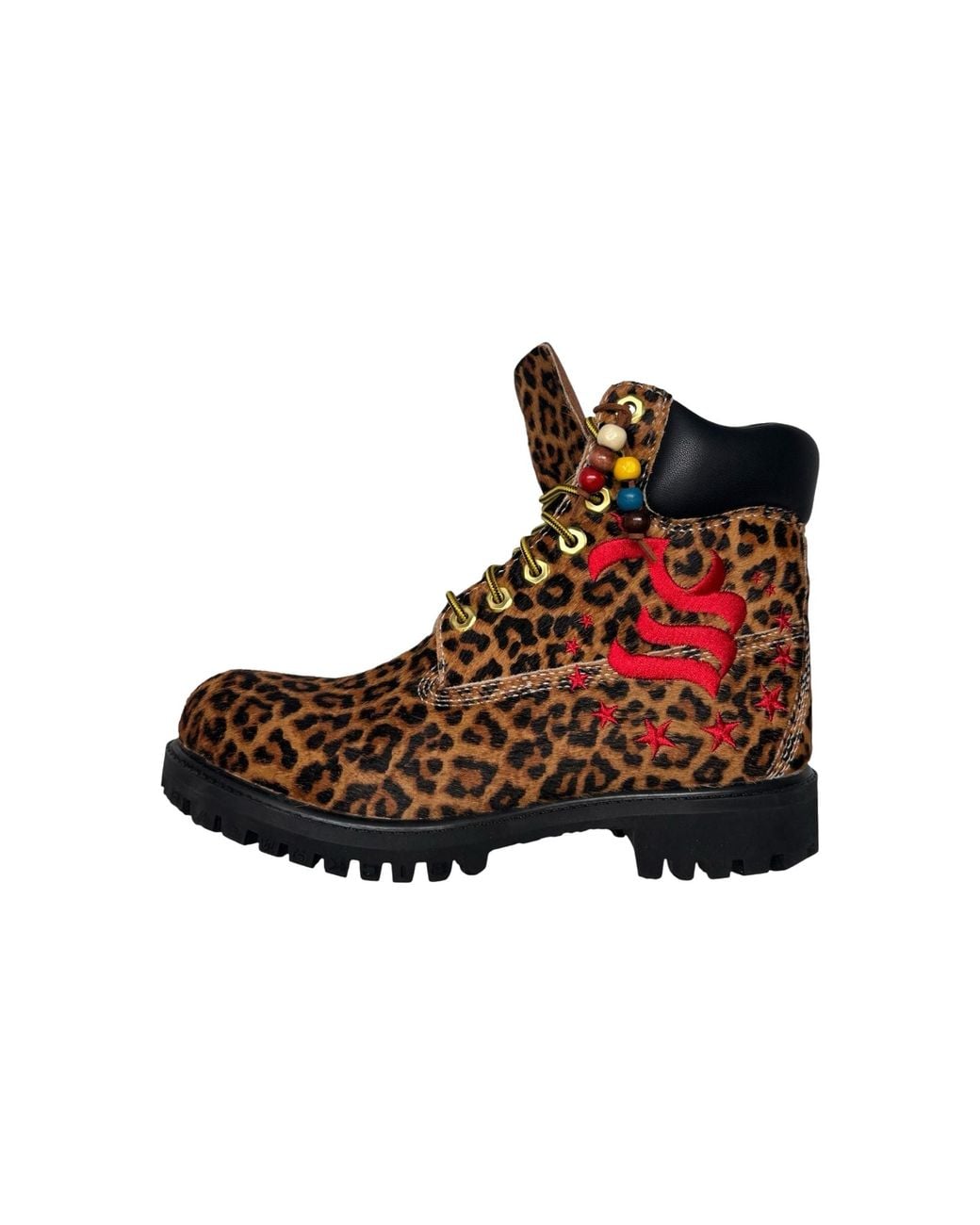 Sicko Black Wear Tj Leopard Boot Sck015" for men