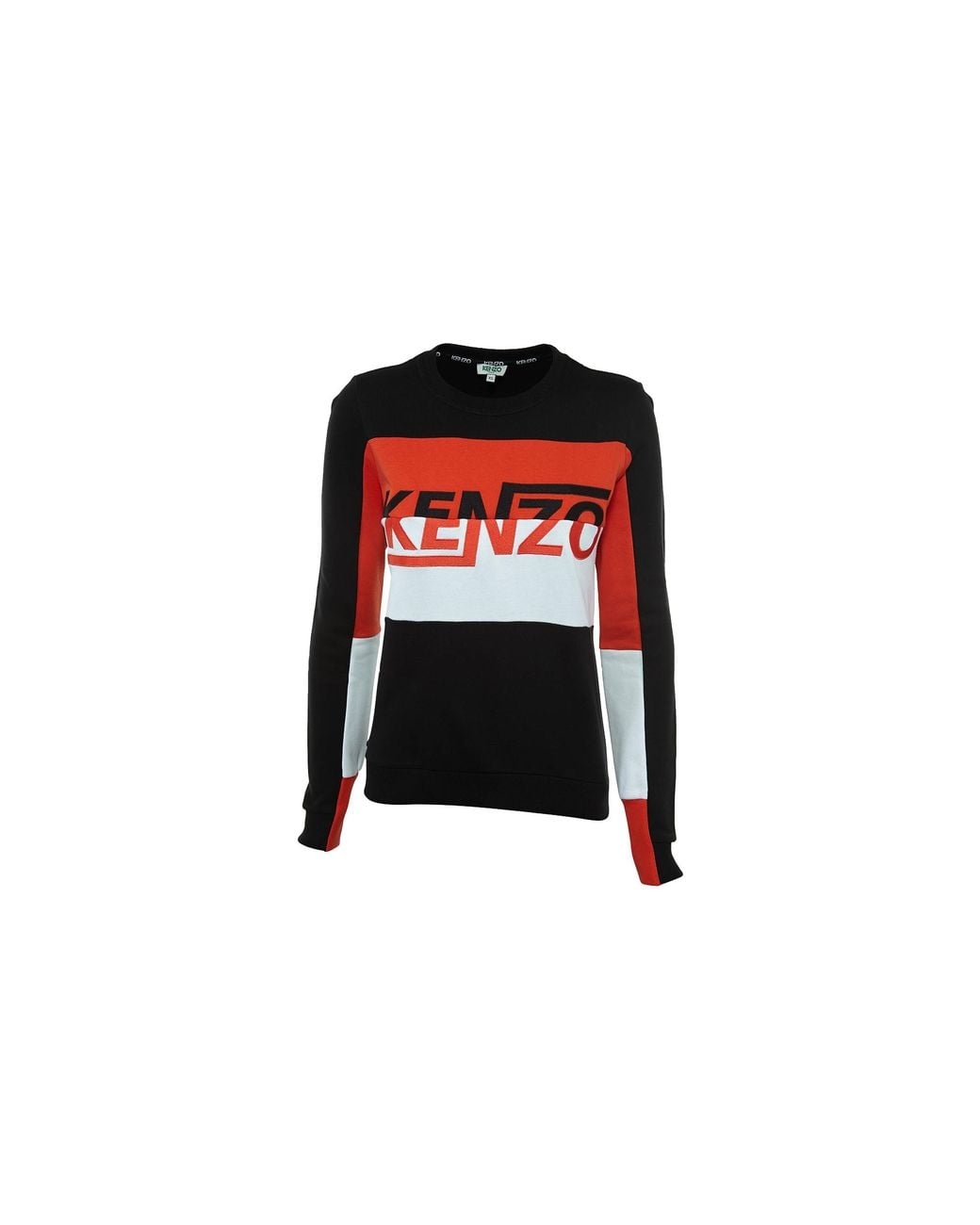 KENZO Black Classic Logo Sweatshirt Pf852Sw889952.99" for men