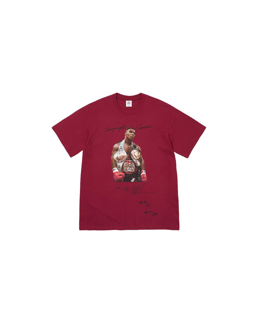 Supreme Red Martine Rose Champion T-Shirt "Fw26