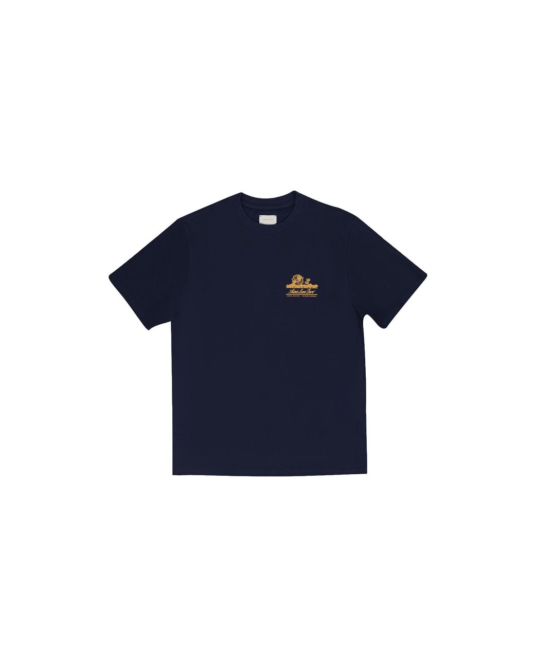 Aimé Leon Dore Blue Unisphere T-Shirt "Evening" Nosct000 Evening" for men