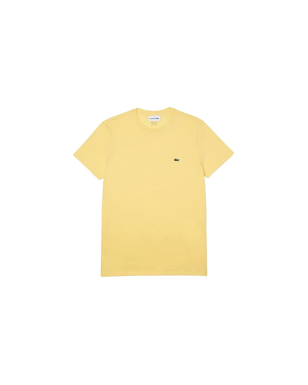 Lacoste Black Crew Neck Pima Cotton Jersey T-Shirt Th6709 6Xp" for men