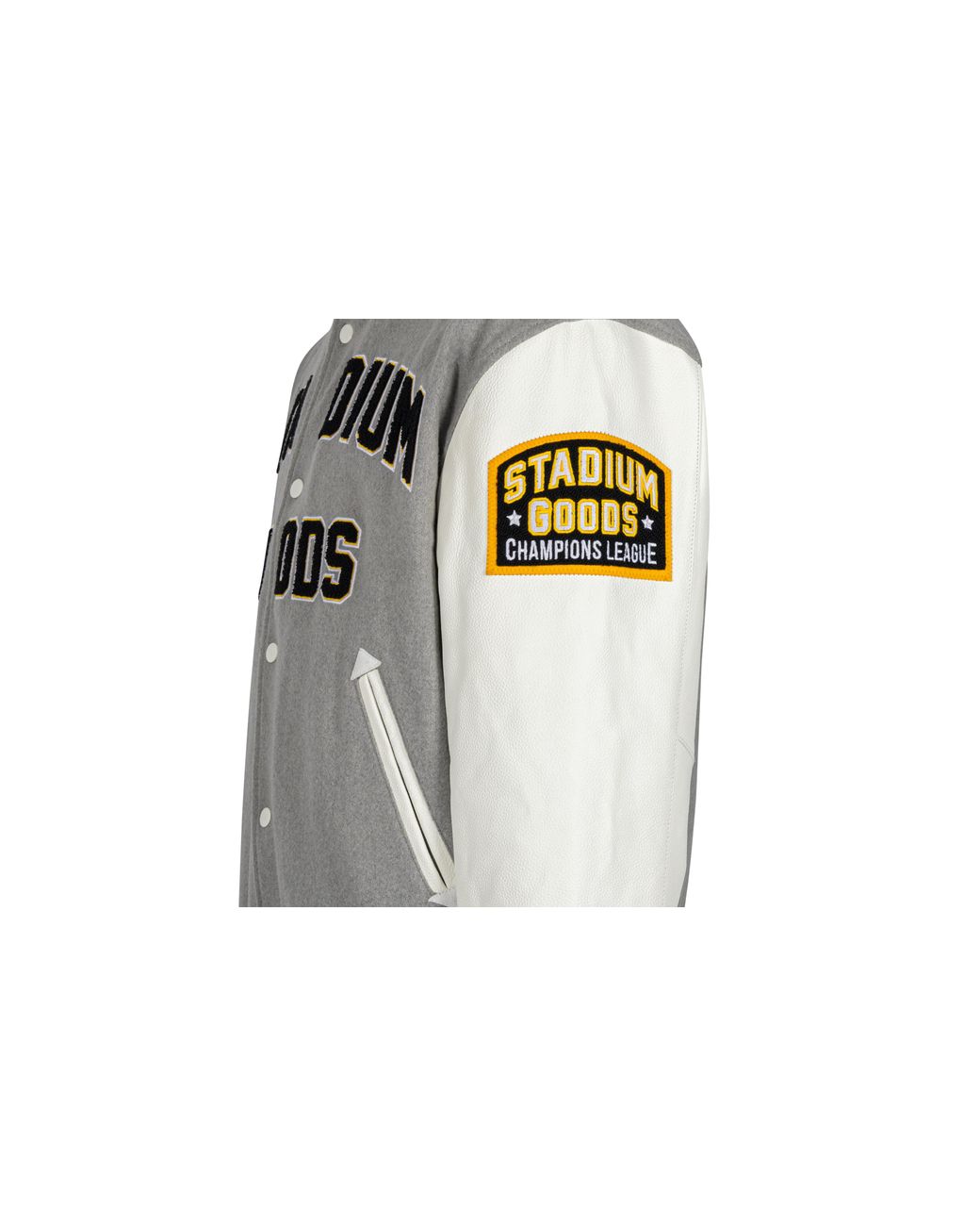 Stadium Goods Black Varsity Jacket "Champions League" Sgs0531"
