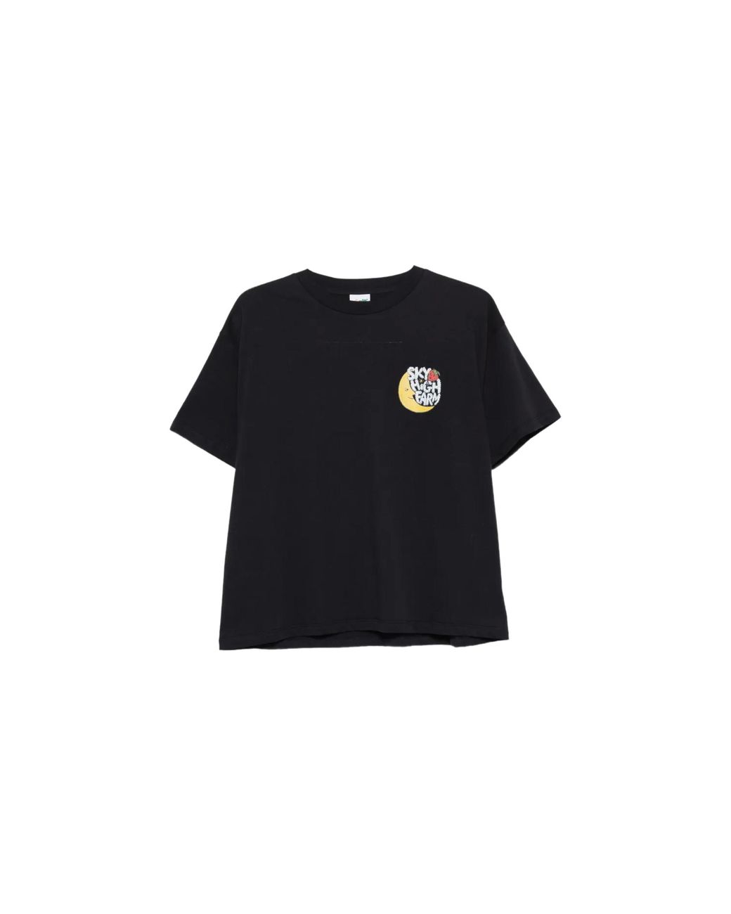 Sky High Farm Black Perennial Shf T-Shirt Shirt Shf08T002-Blk" for men