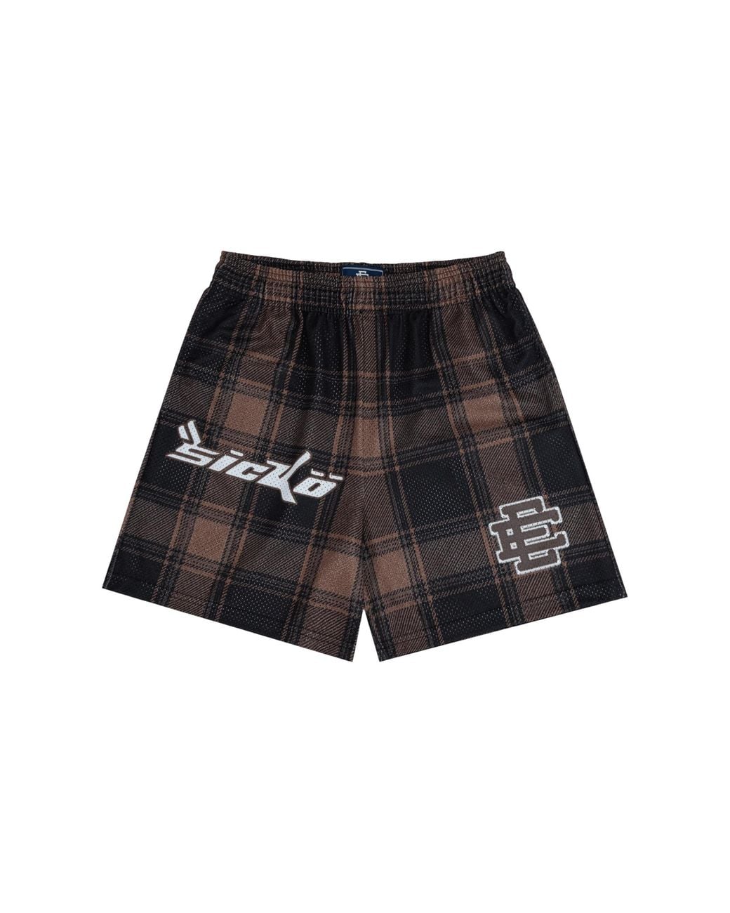 Eric Emanuel Black Ee X Sicko Exclusive Basic Shorts Ee1003" for men