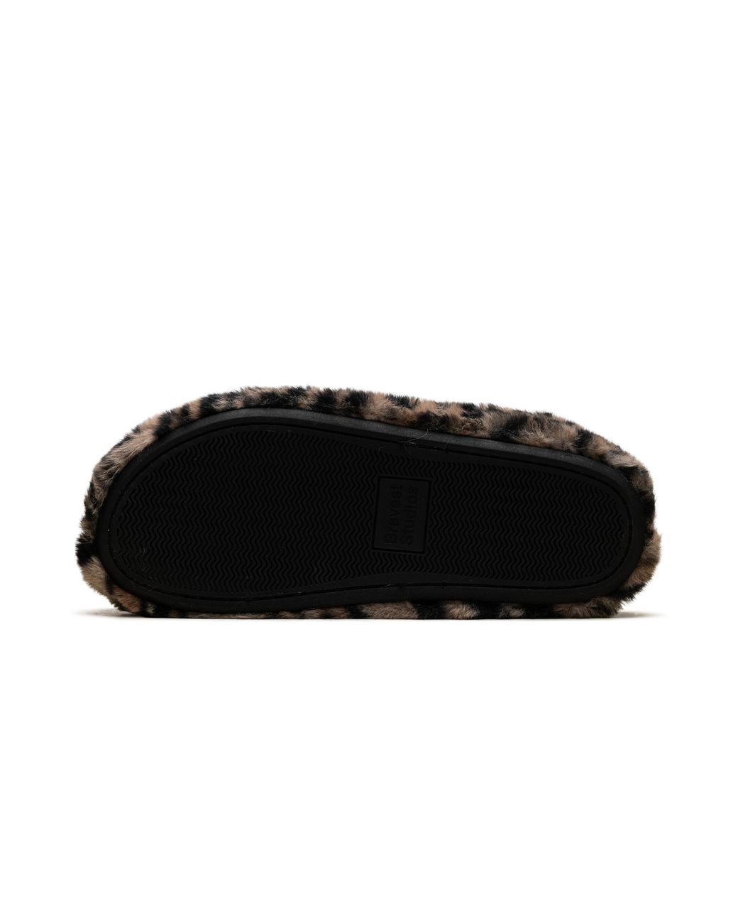 Bravest Studios Black Leopard Claw Mule Leopard" Bs49" for men