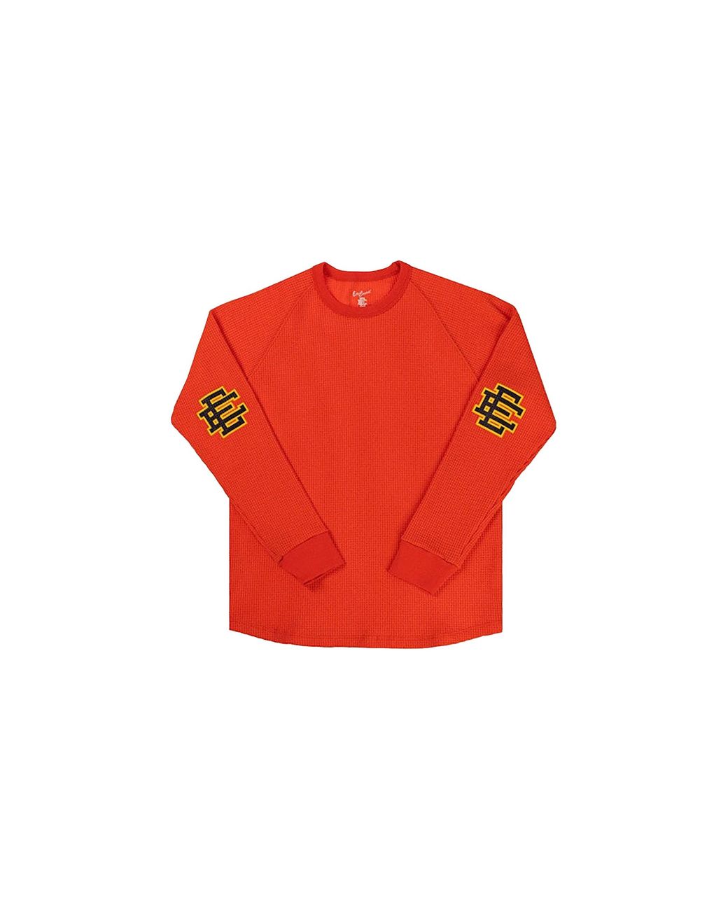 Eric Emanuel Red Ee Thermal Long Sleeve Shirt "Fw23 for men