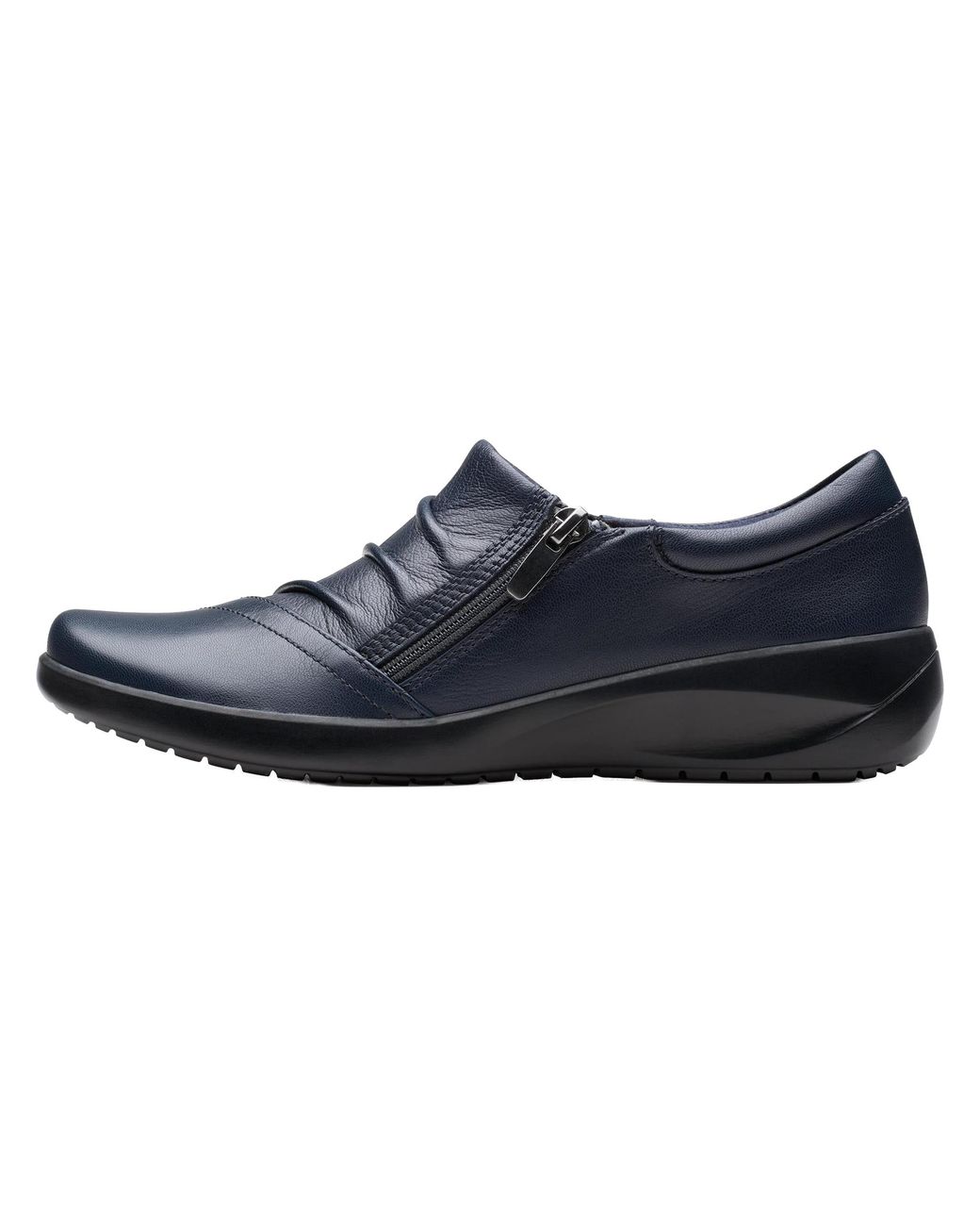 Clarks Blue Kaetlyn Mila Leather" 26184139"
