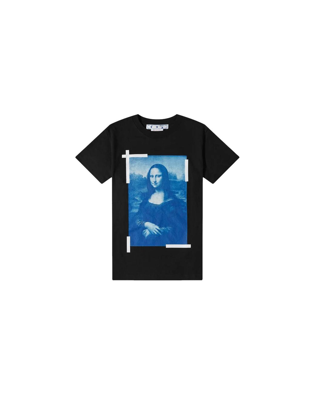 Off-White c/o Virgil Abloh Black Caravaggio Arrow Slim Short-Sleeve T-Shirt Omaa027C99Jer0061045" for men