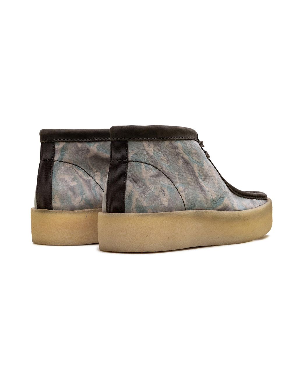Clarks Black Wallabee Cup Bt Camouflage" 26163210" for men