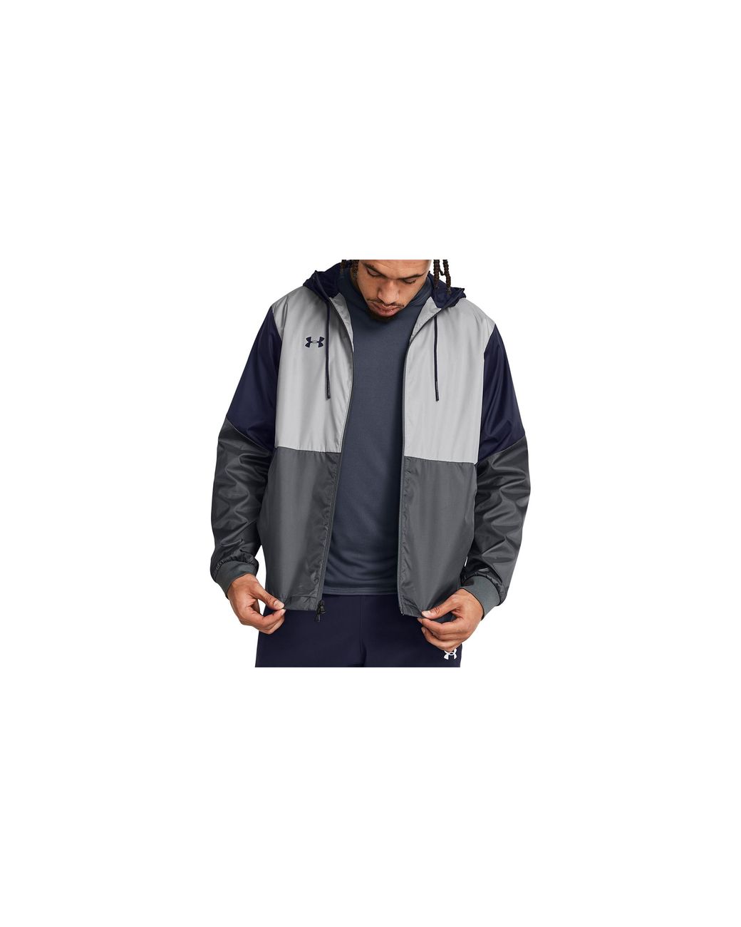 Under Armour Black Legacy Team Windbreaker "Midnight" 1359386 410" for men