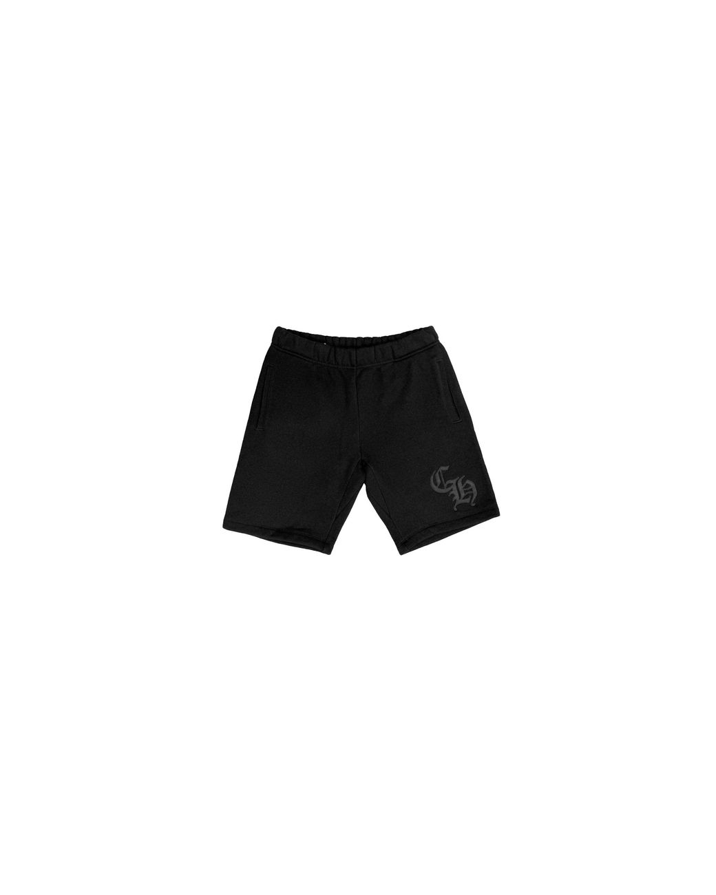 Chrome Hearts Black Logo Shorts Chrm0074" for men