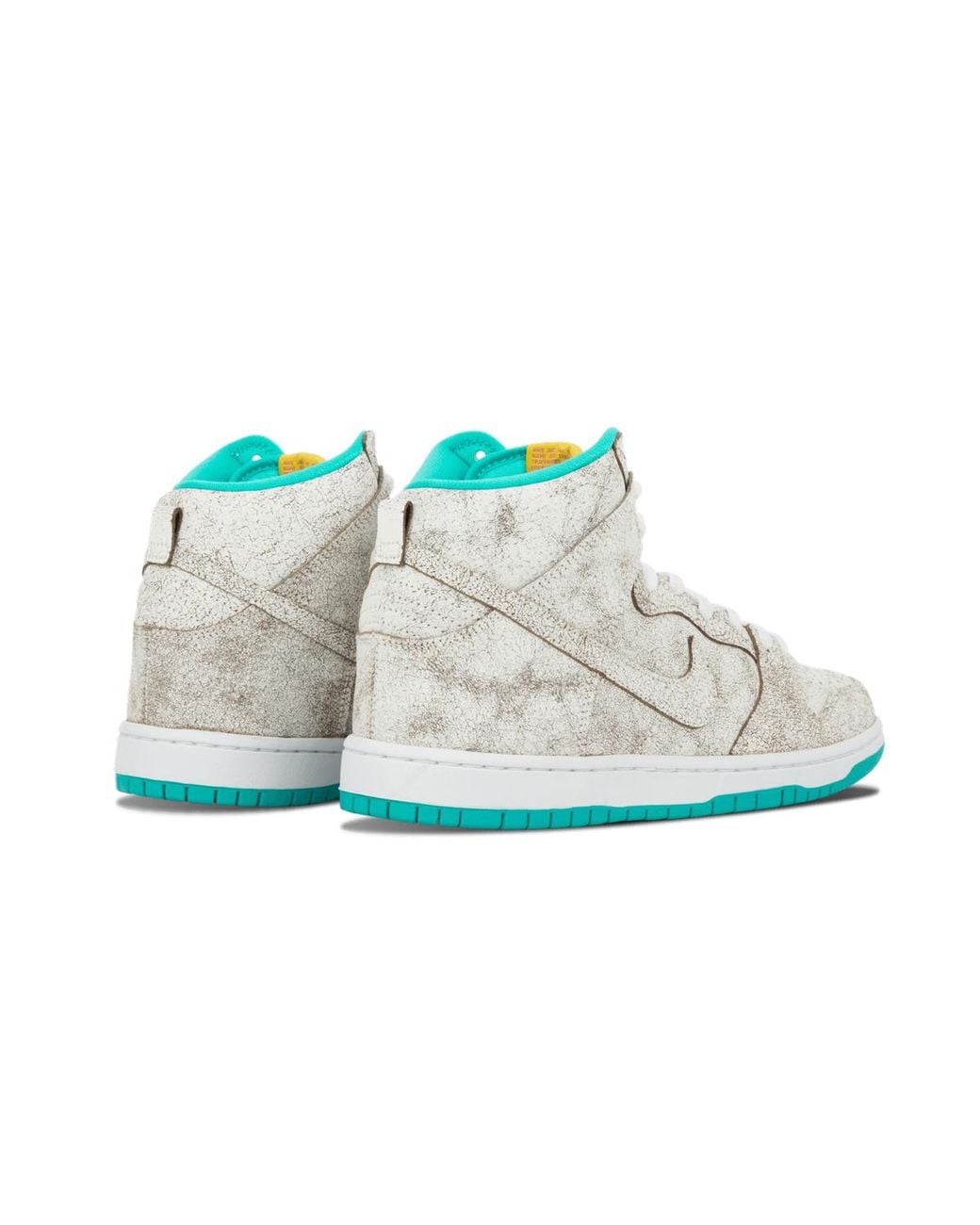 Nike Black Dunk High Premium Sb "Flamingo" 313171 117" for men