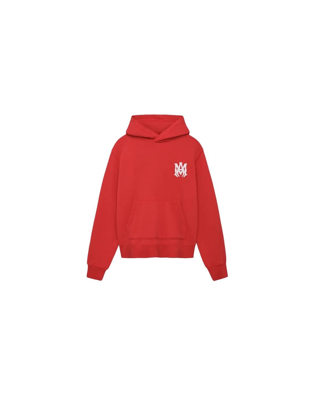 Amiri Red Ma Core Logo Hoodie Amjyhd1050 610" for men