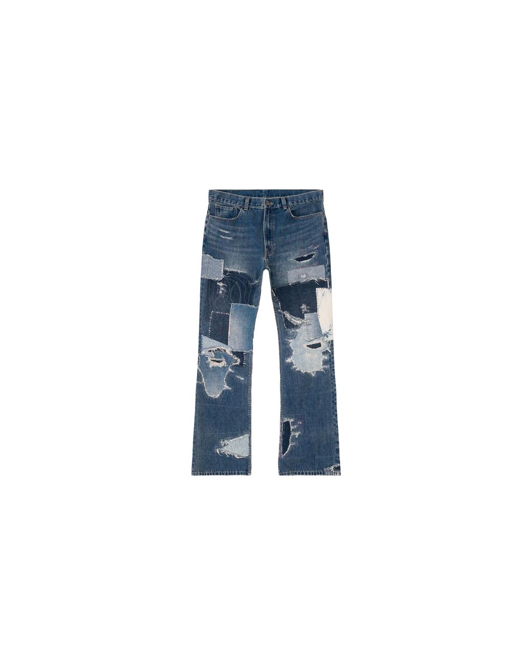 Bravest Studios Blue Boro Denim Pants Bs133"