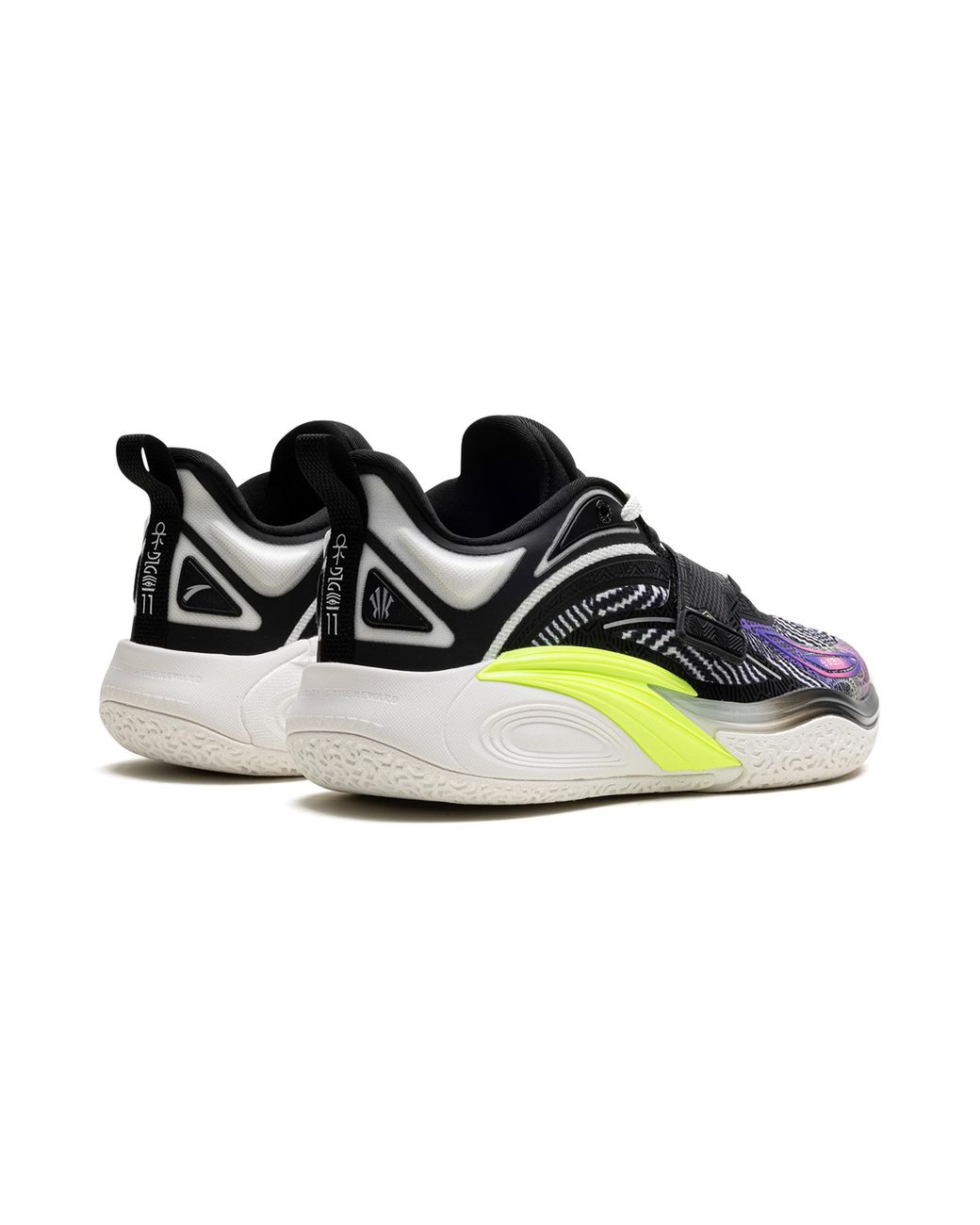 Anta Black Kai 1 "Enlightened Warrior" 8124B1102S 6" for men