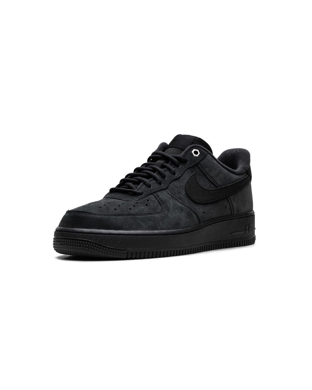Nike Black Air Force 1 Low '07 Wb "Triple Nubuck" Cj9179 001" for men
