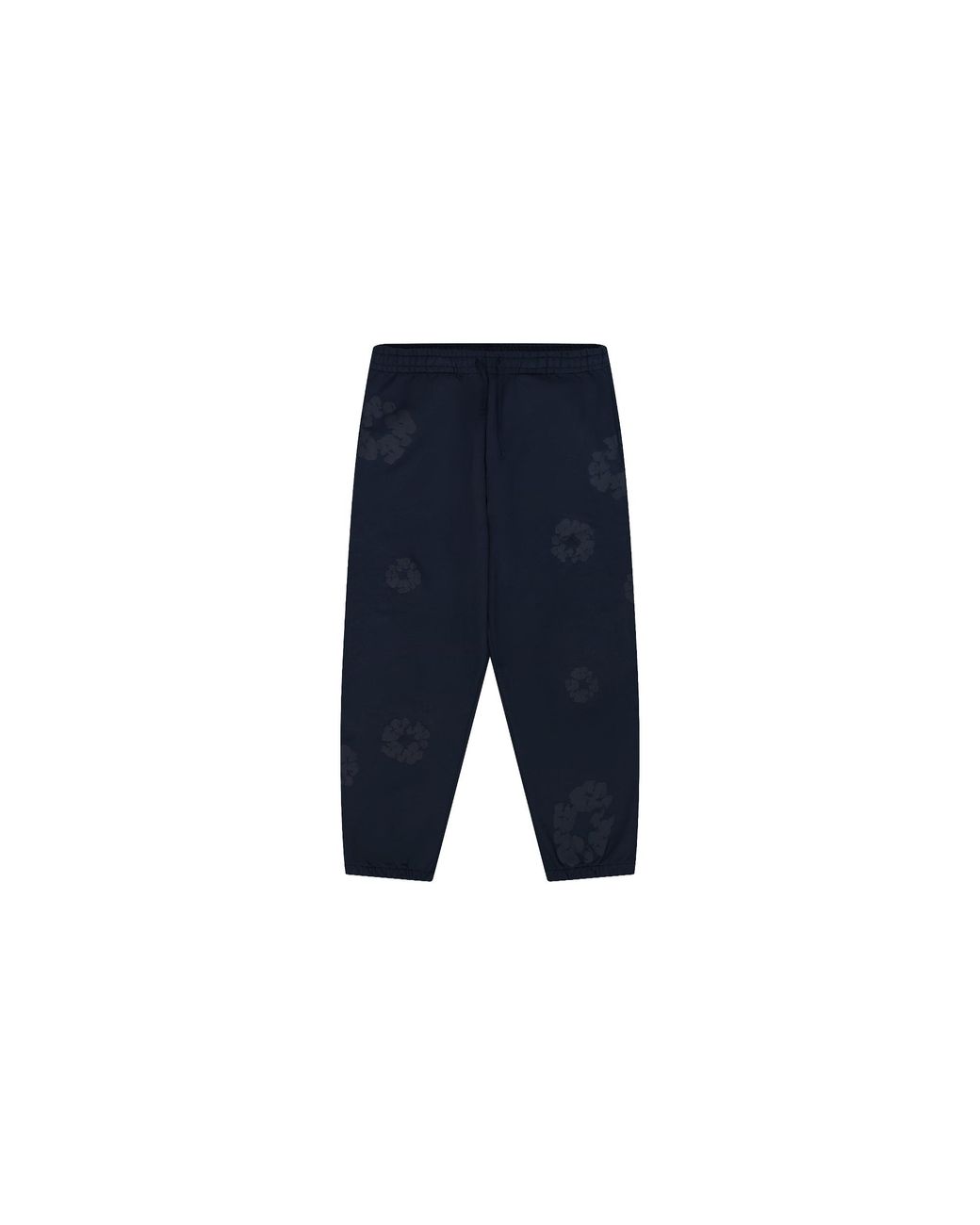 DENIM TEARS Black Mono Wreath Sweatpants Dt853" for men