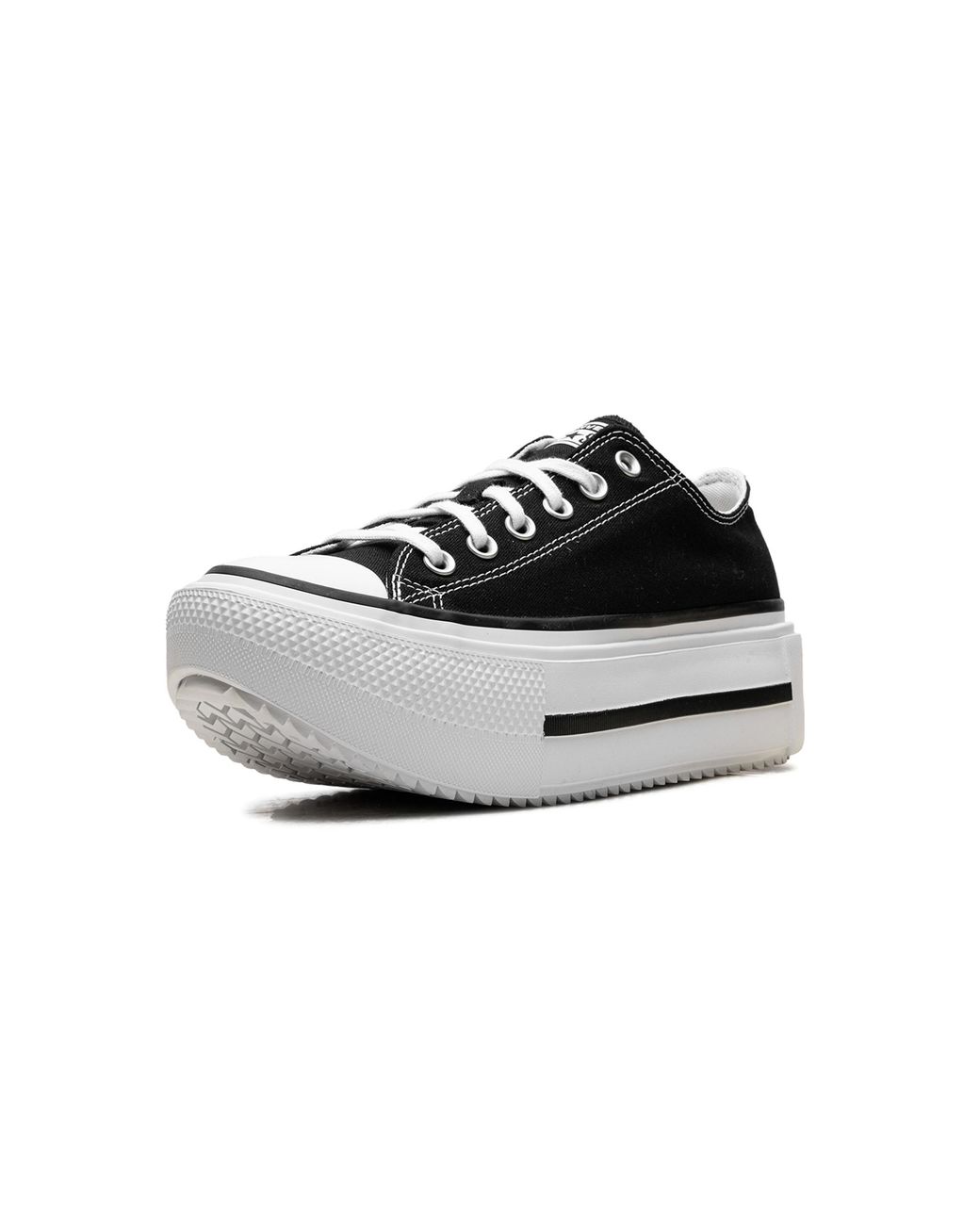 Converse Black Chuck Taylor All Star Lift Double Stack Low A15490C" for men