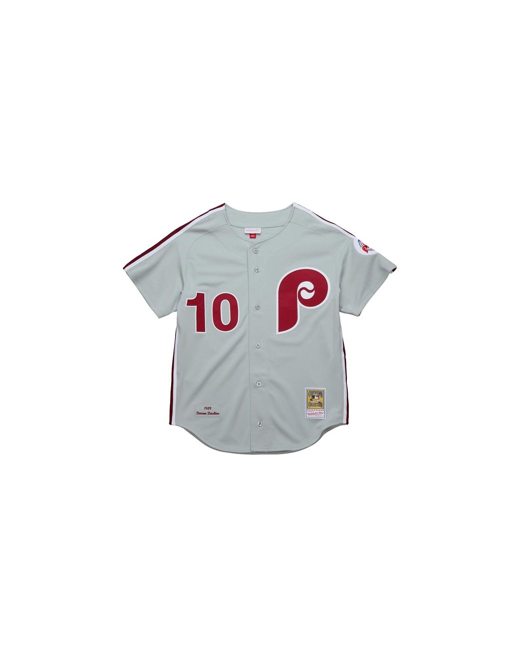 Mitchell & Ness Black Mlb Darren Daulton Jersey "1989 Philadelphia Phillies for men