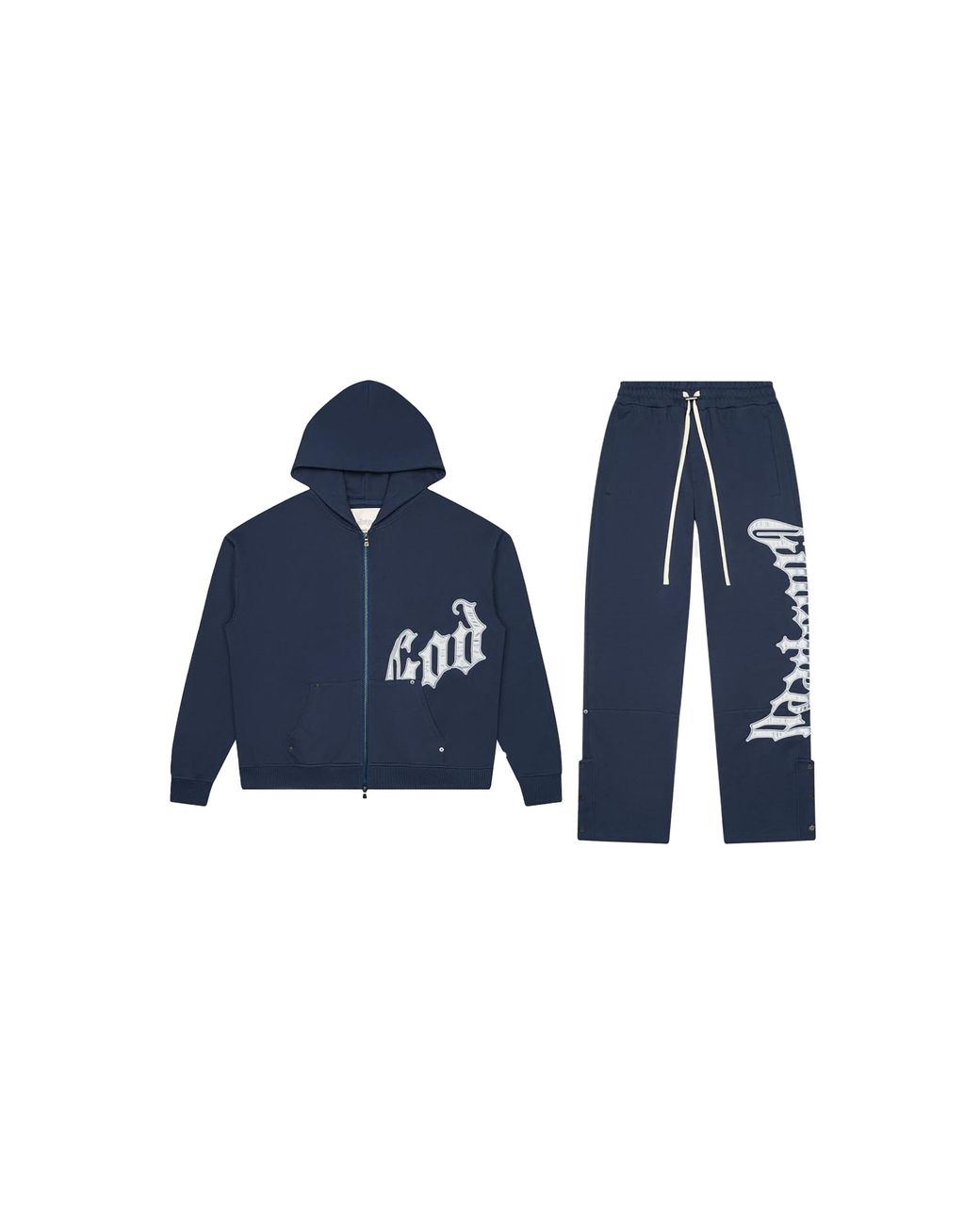 GODSPEED NEW YORK Blue Og Logo Sweatsuit V2 Og Logo Sweatsuit V 2 Boom" for men