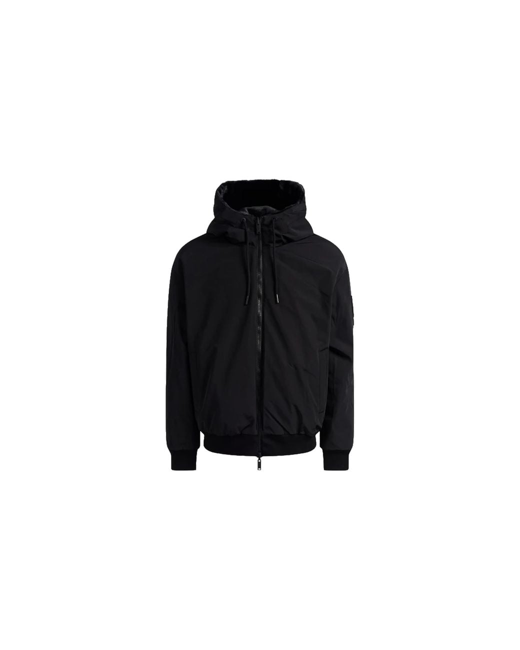 Moose Knuckles Black Roland Bunny Reversible Jacket M35Ms623-292" for men