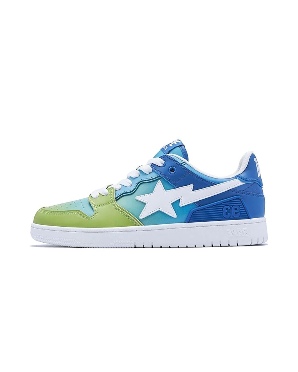 A Bathing Ape Blue Sk8 Sta Gradient" 1J30191023 Blu" for men
